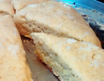 Scones de limão